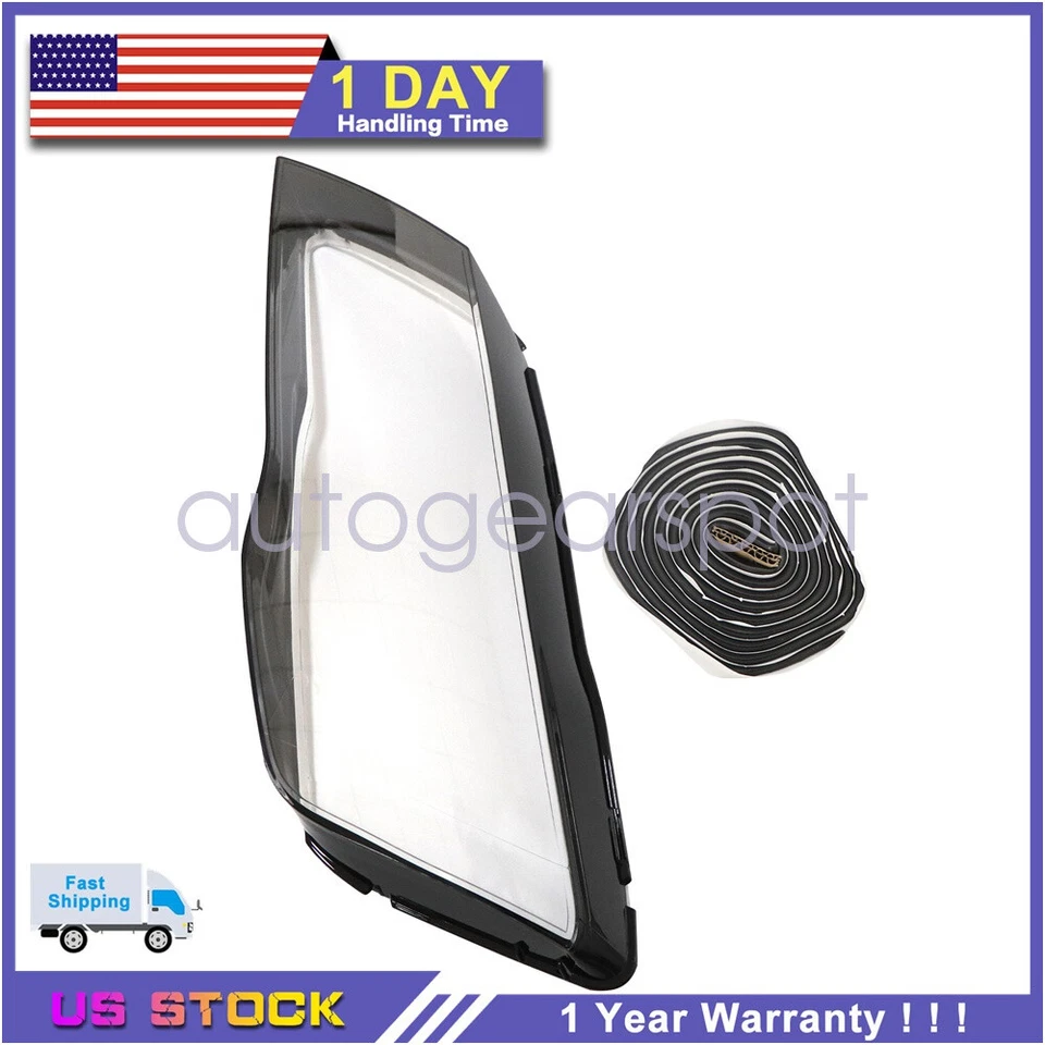 NEW Front Left Headlight Clear Lens Shell+Seal Glue For 2012-2015 Audi A7 S7 RS7 Foto 1 de 4