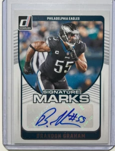 Brandon Graham AUTO Donruss Signature Marks 2024 Panini Autograph SP HOF Eagles - Picture 1 of 2