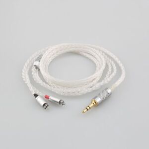 8Cores Pure Silver Słuchawki Upgrade Kabel do BL03 V80 KZ ZS10 PRO ZS10 AS10 ZS6