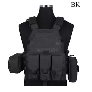 Emerson Tactical Modular Vest MOLLE 6094A Combat Plate Carrier magazine Pouch - Picture 1 of 12