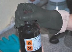 *ABVERKAUF* KCL, Handschuhe, 723, Tricopren, Gr.8, grau - Bild 1 von 1