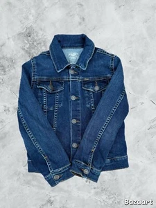 Polo Ralph Lauren Girls Denim Jean Jacket – Size 6 – Medium Wash Classic Style - Picture 1 of 9