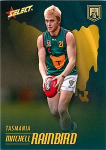 2015 Tasmania AFL Select Future Force Rookie Card - Mitchell Rainbird - Picture 1 of 3