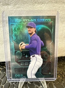 2023 Skybox Metal Universe Champions Dylan Crews Aqua #063 Rookie RC Nationals - Picture 1 of 3