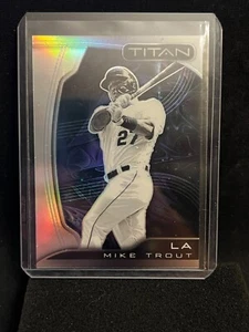 Mike Trout 2022 Chronicles Titan Holo Prizm - Anaheim Angels - Picture 1 of 2