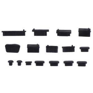 5 Set Spina Antipolvere Porta Mobile Protezioni Copertura Ricarica Laptop Stopper - Foto 1 di 12