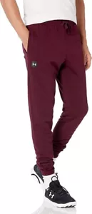 Under Armour Mens Burgundy Fleece Jogger Size XL - Picture 1 of 1