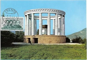 (k) ITALY original Maximum Card on postcard 1966 Trento - Picture 1 of 1