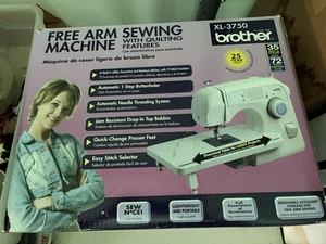 Brother XL-3750 Freiarm-Nähmaschine mit Steppfunktionen 35 integrierte Stiche - Bild 1 von 3
