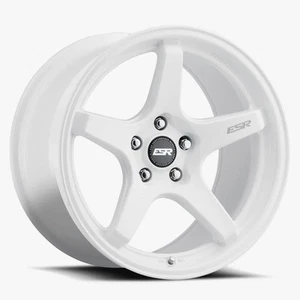 ESR Wheels Rim APEX SERIES APX5C 19x9.5 5x114.3 ET35 Gloss White - Picture 1 of 4