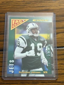 Keyshawn Johnson 1358/5000 1999 Donruss Fan Cub #19 Jets - Bild 1 von 2