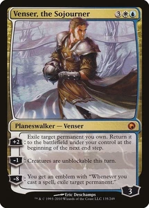 MTG Venser, the Sojourner NM Scars of Mirrodin SOM Magic Gathering card - Picture 1 of 3