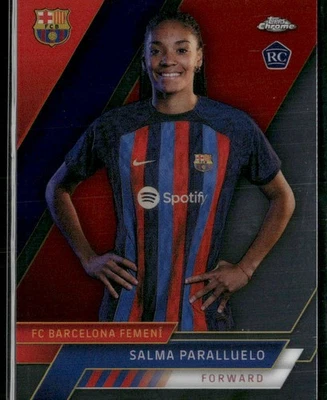 2022-23 Topps Chrome FC Barcelona  #3 Salma Paralluelo - Image 1 of 2