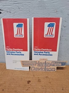 Harley Davidson Original Set NOS Tank Decals 61908-81 Shovelhead - Picture 1 of 2