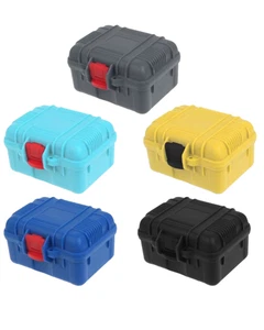 Mallette de rangement étanche pour montre Boîte antichoc individuelle ABS - Picture 1 of 13