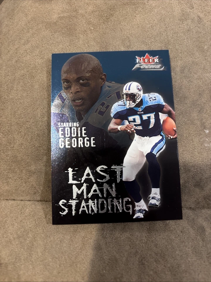 2000 Fleer Last Man Standing Insert #8 Eddie George - Image 1 of 1