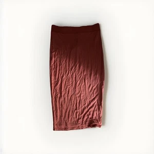 Bar III Damenrock Größe M rostfarben Strick Bleistift Terra Stein UVP 29 $ - Bild 1 von 3