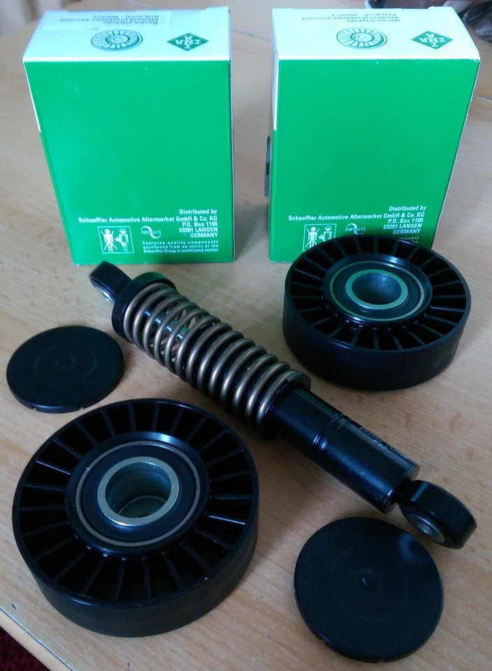 G60 belt tensioner + 2 pulleys INA / Golf G60, Corrado, Rallye - Image 1 of 1