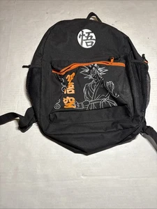 Officially Dragon Ball Super Goku Kids/ Toddler Backpack Orange Black , 17"x12" - Picture 1 of 5