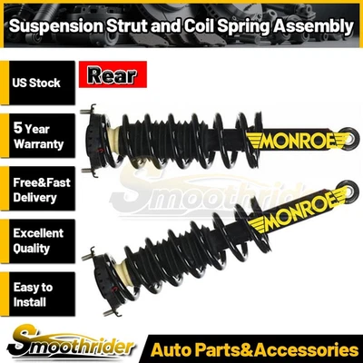Monroe Conjunto de 2 piezas de puntal trasero y resorte helicoidal para Subaru Outback 2005-2009 Foto 1 de 4