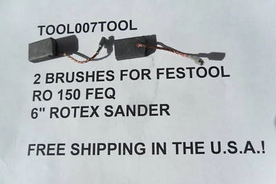 FESTOOL 2 PC Brushes 492629 for the RO150 RO150FEQ SANDER