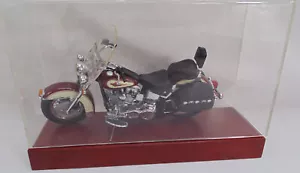 Franklin Mint 1989 Harley Davidson Heritage Softail Classic 1/10 Motorcycle - Picture 1 of 6
