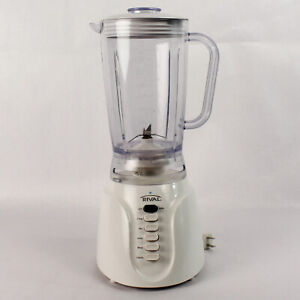 Rival DC-TB170 Electric 6 Speed Countertop Blender 6 Cup Capacity 350W White