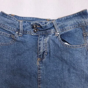 Arizona Casual Denim Medium Wash Skirt Yourh Girls Size 12 Blue - Picture 1 of 9