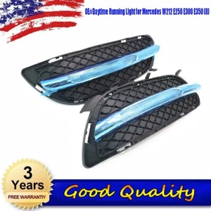 Luces de circulación diurna LED DRL para Mercedes W212 E250 E300 E350 2009-13 - Imagen 1 de 10