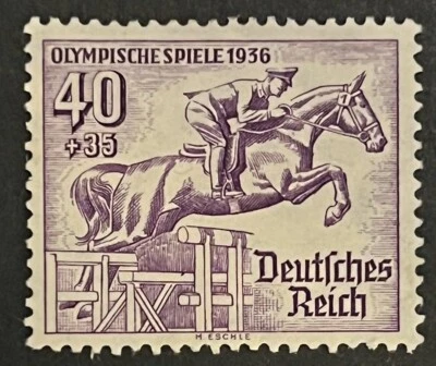 Sellos de viaje: 1936 Alemania Alemania Alemania DR OLIMPICS SELLOS #B89 como nuevos OG H Foto 1 de 4