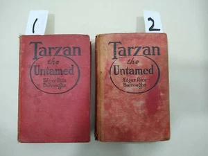 Tarzan the Untamed Edgar Rice Burroughs Grossett & Dunlap April 1920 - Picture 1 of 4