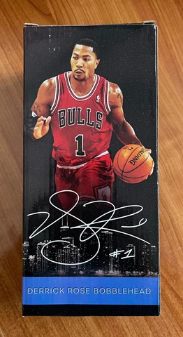 DERRICK ROSE 2013 NBA CHICAGO BULLS BASKETBALL BOBBLEHEAD NODDER BOBBLE HEAD SGA Cover