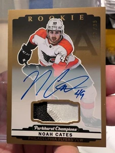 2022-23 Parkhurst Champions Rookies /35 Noah Cates #269 RPA Rookie Patch Auto RC - Picture 1 of 1