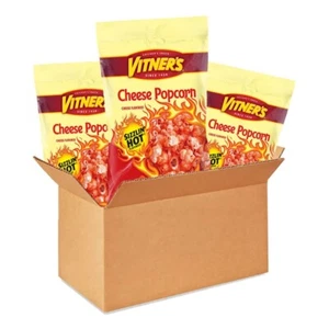 Vitner's Cheddar Cheese Sizzlin Hot Popcorn (3-2.3 Bags) - Picture 1 of 1