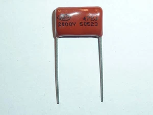 10PCS CBB81 472J 2000V 0.0047UF 4.7NF P15 Metallized Film Capacitor - Picture 1 of 1