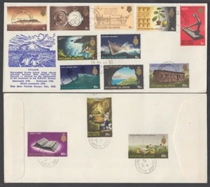 PITCAIRN ISLAND 1969 DEFIN SET TO 40c ON ILLUSTRATED COVER (ID:PI124) - Picture 1 of 1