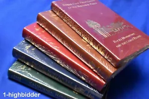 BRAND NEW! 5 Sierra Club Field Guides by Easton Press Complete Set Leather Bound - Foto 1 di 9