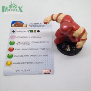 Conjunto Heroclix Invincible Iron Man Juggernaut #032 ¡Figura rara con tarjeta! - Imagen 1 de 1