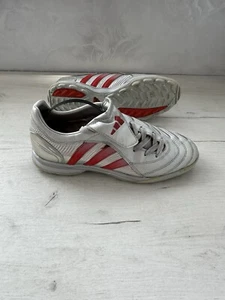 Adidas Predator Pulsion TF Indoor David Beckham Silver Leather Football Shoes - Picture 1 of 15