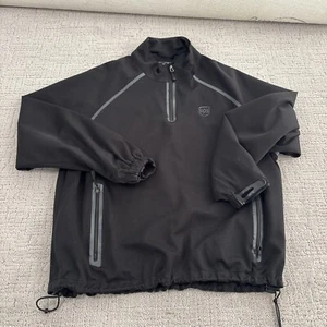 UPS Destinations 1/4 Zip Pullover Herren dunkelschwarz Gr. Large. Ideal für den Hub - Bild 1 von 12