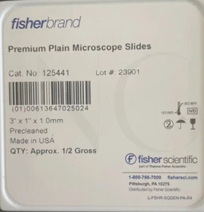 Antidetachment slides 144/box 12-544-1 Accessories - Picture 1 of 1