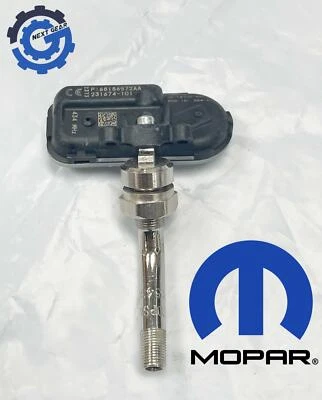 68186572AA Nuevo sensor de presión de neumáticos Mopar OEM TPMS 2014-2018 RAM 3500 68249201AA Foto 1 de 4