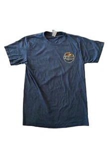 Techstyles Sportswear UC Santa Barbara Blue T Shirt Slim Fit Mens Size Small GUC - Picture 1 of 7