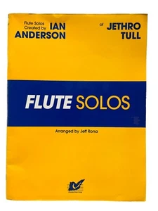 Flute Solos of Jethro Tull Created by Ian Anderson Music Songbook Sheet Music - Picture 1 of 6
