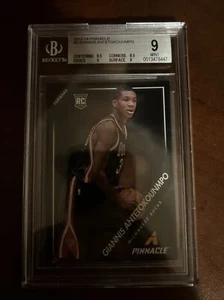 2013-2014 Panini Pinnacle #5 Giannis Antetokounmpo Rookie RC BGS 9 MINT + 2 Free - Picture 1 of 3