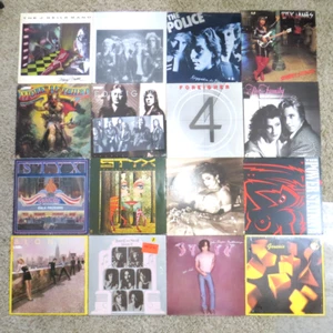Lot of 16 Rock & Pop 1970s & 1980s Vinyl LP Record Albums - Picture 1 of 5