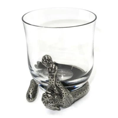 雪兰莪锡 Frankli 野猎豹/豹/美洲狮/猫杯 旧时尚 4 T — 第 1/4 张图片