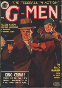 G-Men 1936 marzo. Pulpa - Imagen 1 de 2