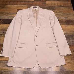 Haspel Blazer Mens 44L Beige Sport Coat - Picture 1 of 17