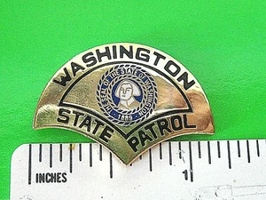 Washington STATE PATROL - Hat pin, lapel pin , tie tac , hatpin GIFT BOXED - Picture 1 of 4